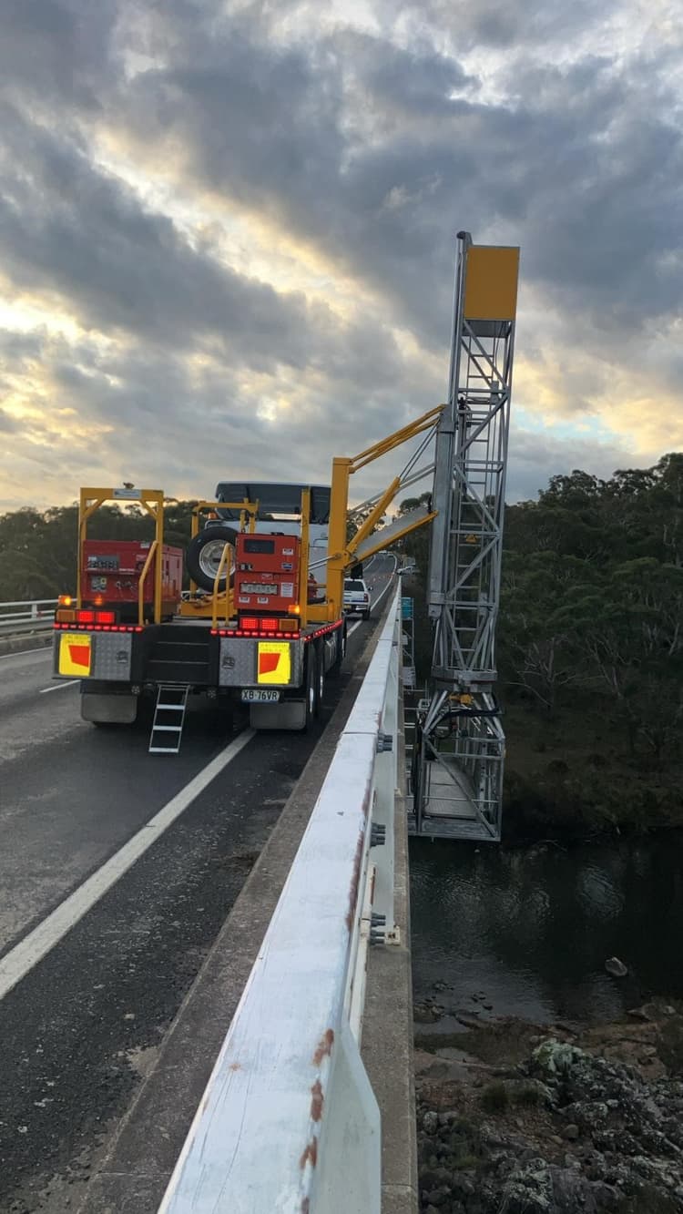 4m - 9m Moog Truck Mounted Platform site photo 4